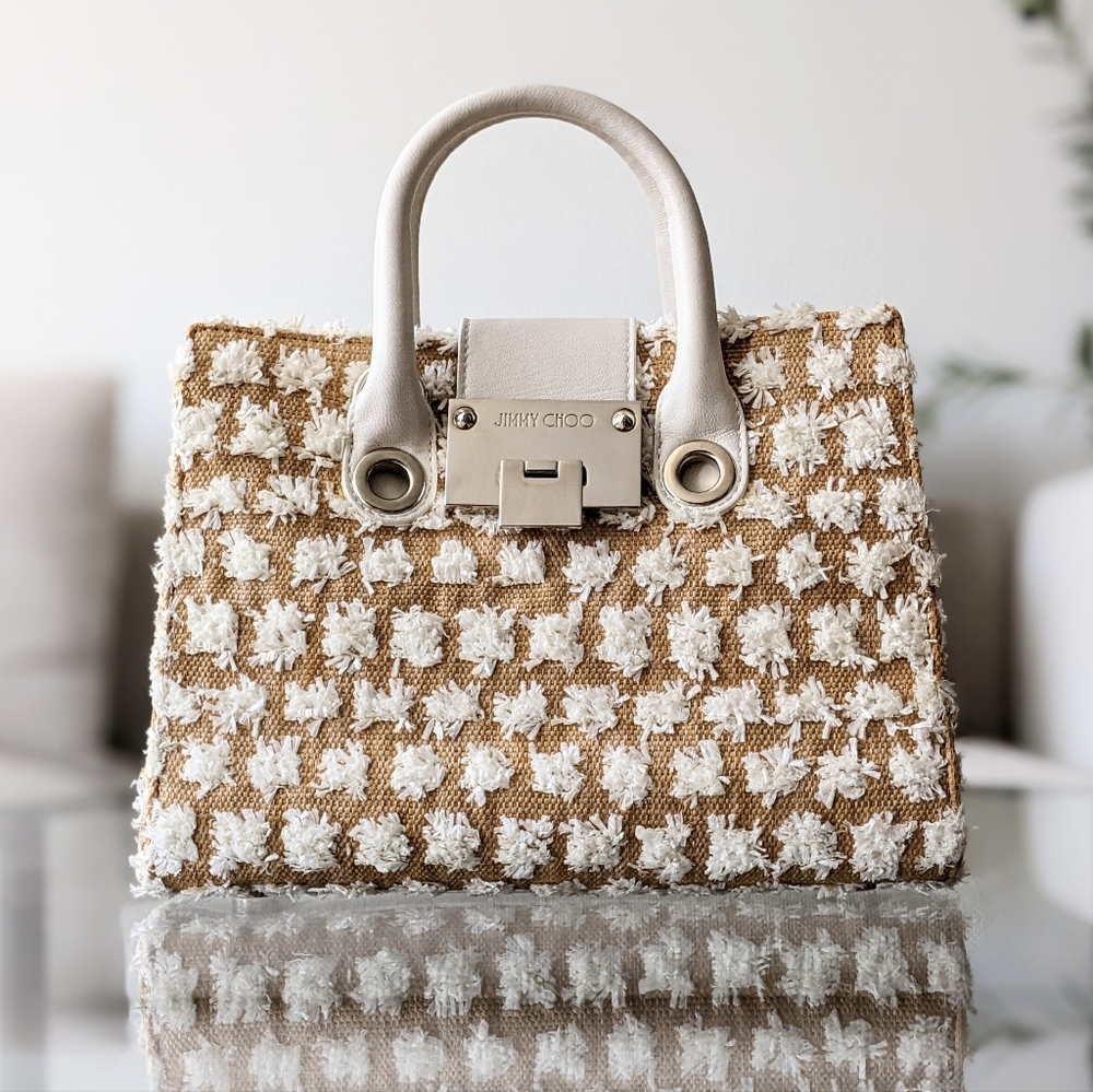 Jimmy Choo Raffia Bag - Picture 1 of 15